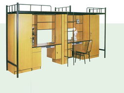 涵之俊学生公寓床 品质与实用并重的木门选择